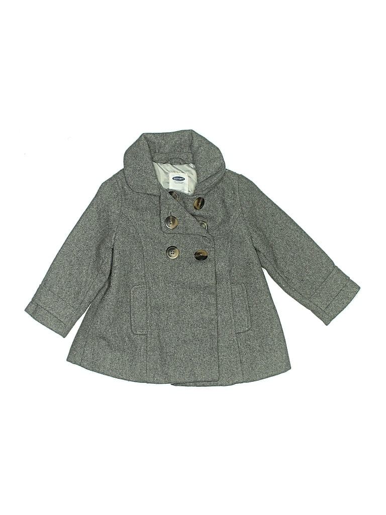 Pre-owned Old Navy Kids' Coat In Gray