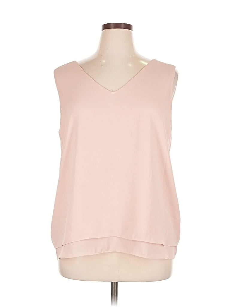 ANN TAYLOR FACTORY Pre-owned Sleeveless Blouse In Pink
