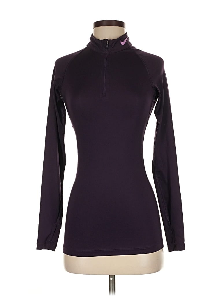 Pre-owned Nike Long Sleeve T-shirt In Purple