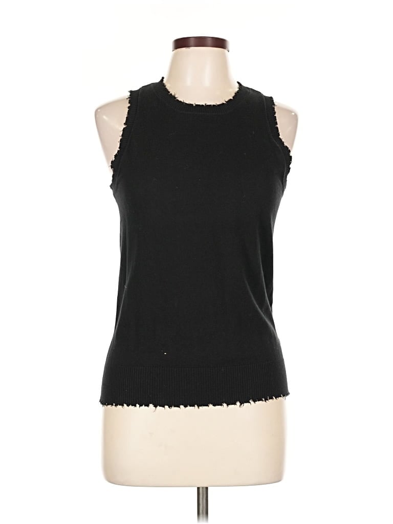 Pre-owned Minnie Rose Pullover Sweater In Black