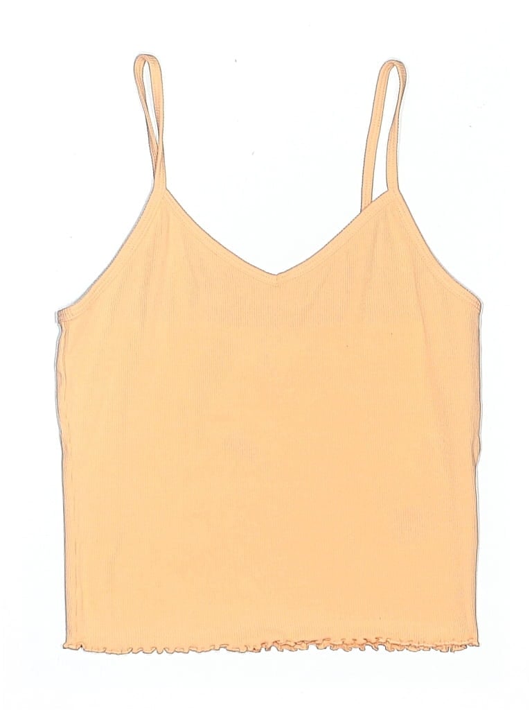 H&m Kids' Tank Top Yellow Halter Neckline Tops