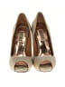 Badgley Mischka Metallic Gold Heels Size 9 - photo 2