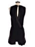 Parker 100% Polyester Solid Black Romper Size M - photo 2