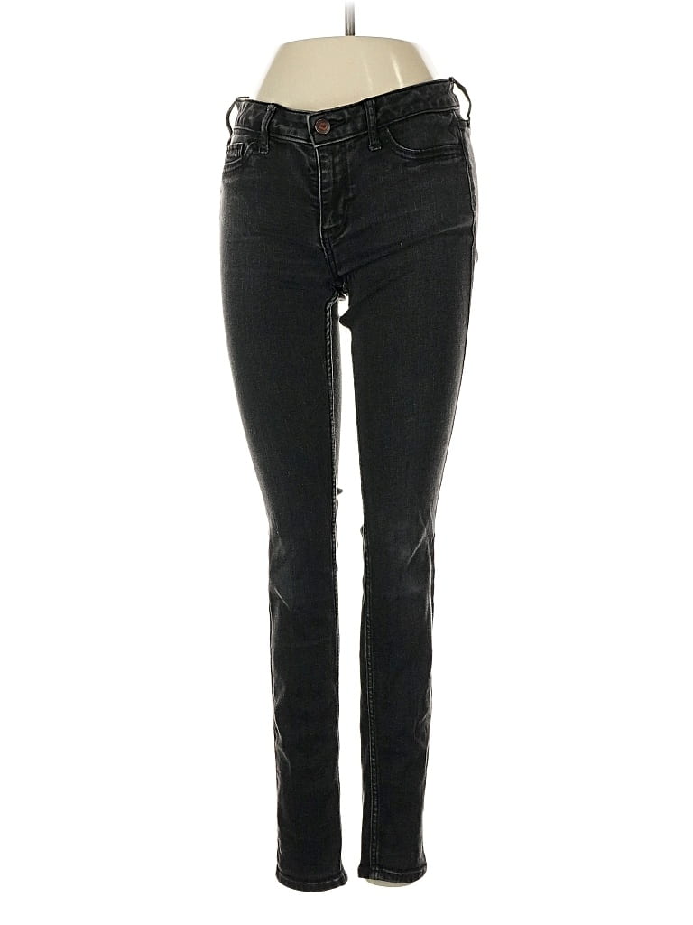 Pre-owned Hollister Jeans In Black