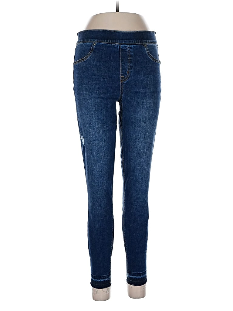 Pre-owned Spanx Jeggings In Blue