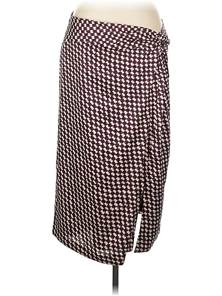 ANN TAYLOR Pre-owned Casual Skirt In Burgundy