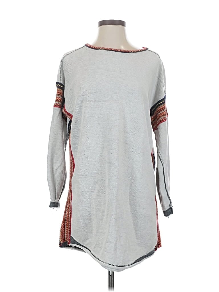 Pre-owned Natural Life Pullover Sweater In Gray