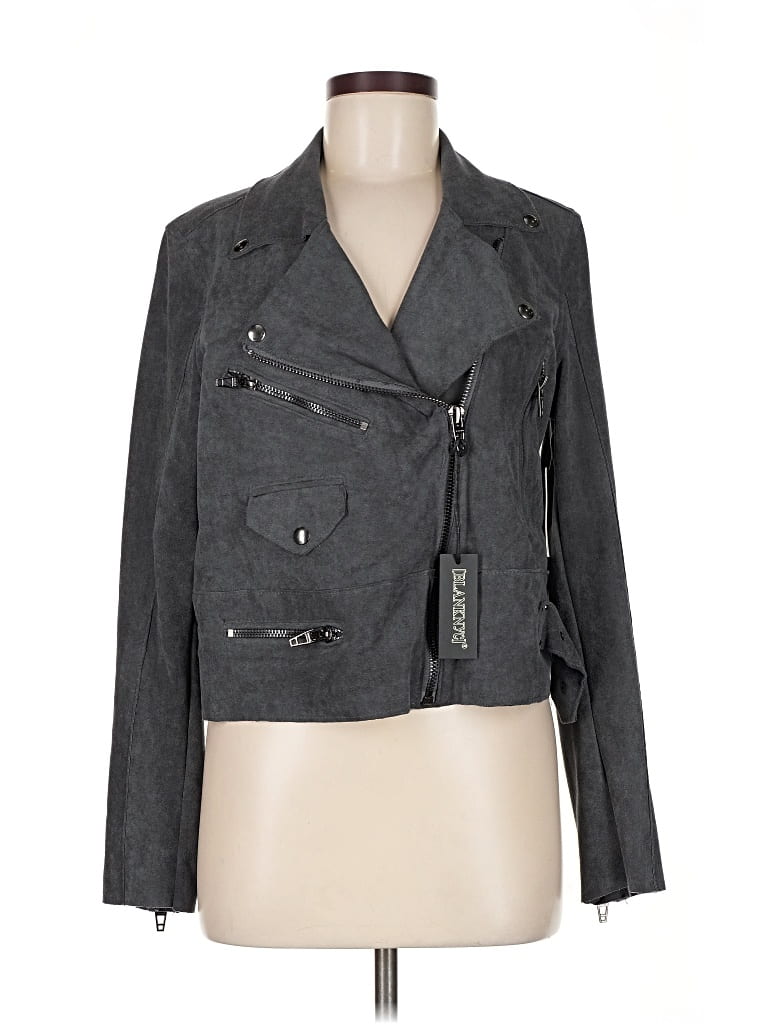 Pre-owned Blanknyc Blank Nyc Jacket In Gray