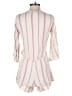 Elan 100% Rayon Stripes Ivory Romper Size XS - photo 2