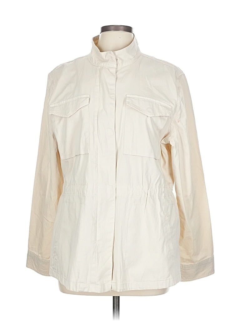 Pre-owned Sonoma Goods For Life Jacket In White