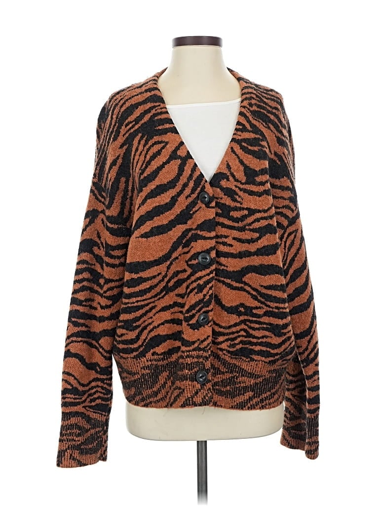 Pre-owned Rag & Bone Cardigan Sweater In Brown