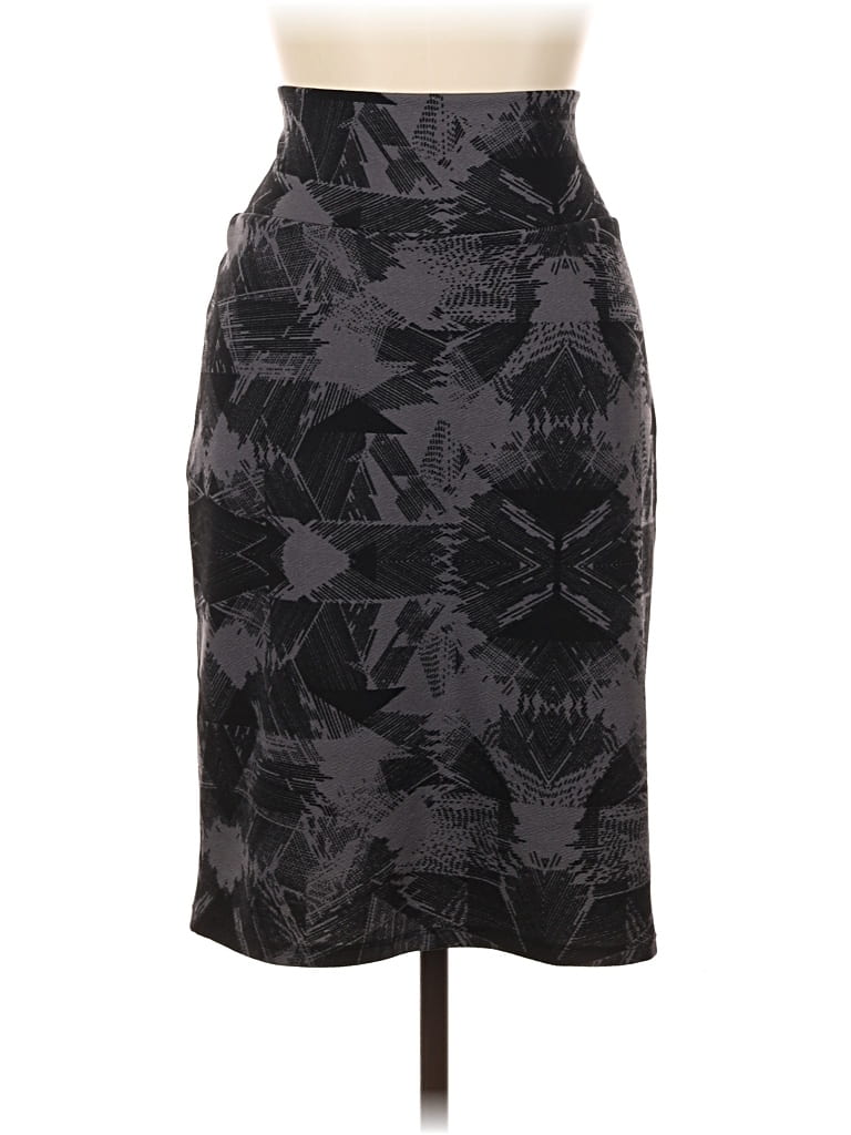 Pre-owned Lularoe Casual Skirt In Black