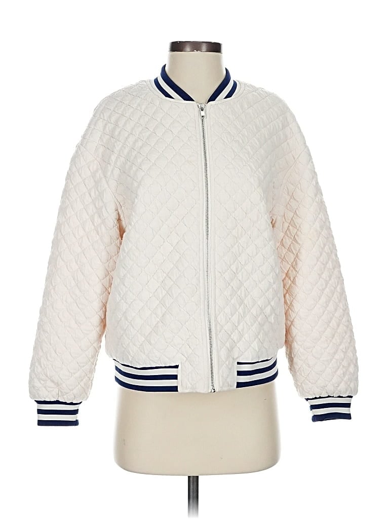 Pre-owned Porridge Jacket In White