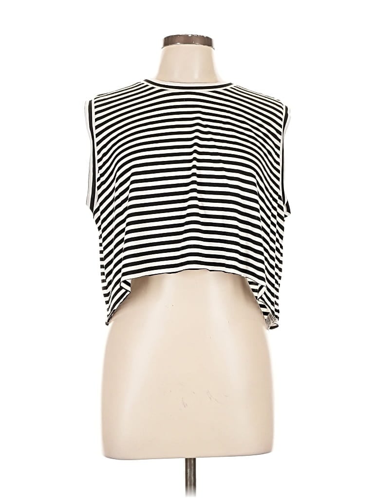 Pre-owned Lna Sleeveless T-shirt In Black