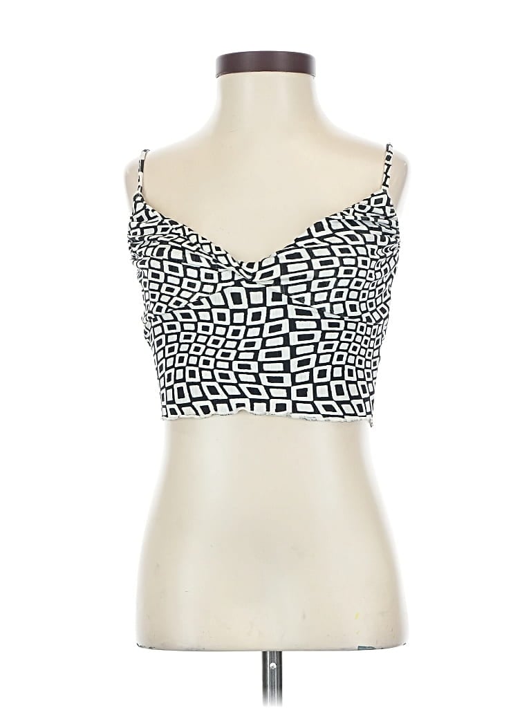 URBAN OUTFITTERS Pre-owned Tank Top Ivory Strapless Neckline Tops In White