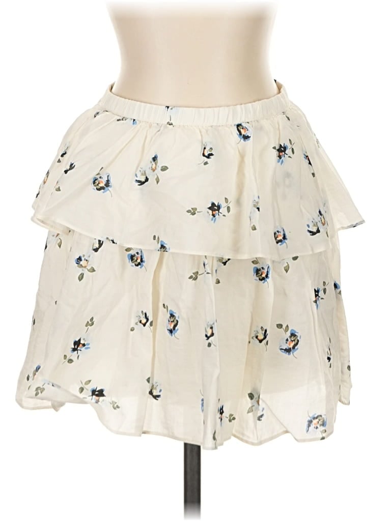 Pre-owned Universal Thread Casual Skirt In White