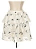 Universal Thread Floral Ivory Casual Skirt Size XS - photo 2