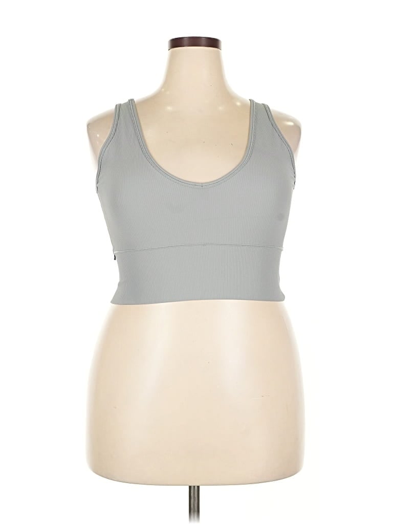 Pre-owned Unbranded Sports Bra In Gray