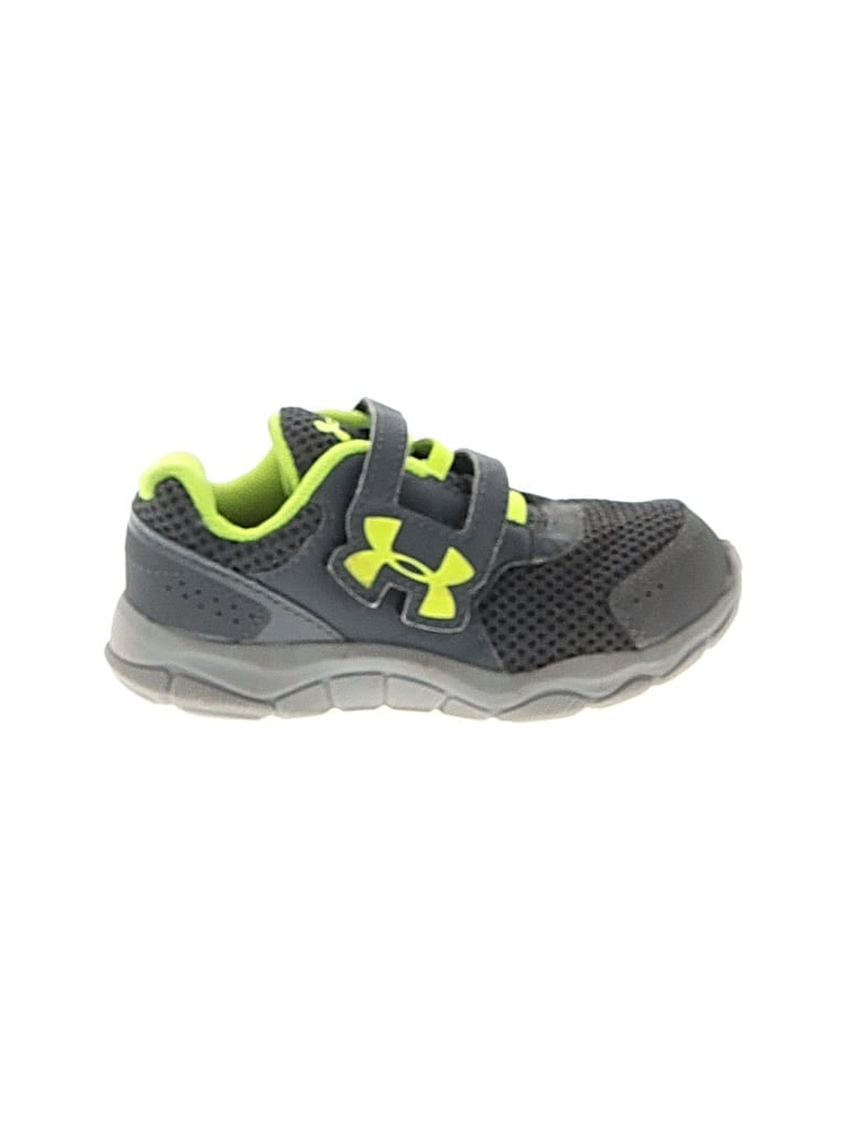 Pre-owned Under Armour Kids' Sneakers In Gray