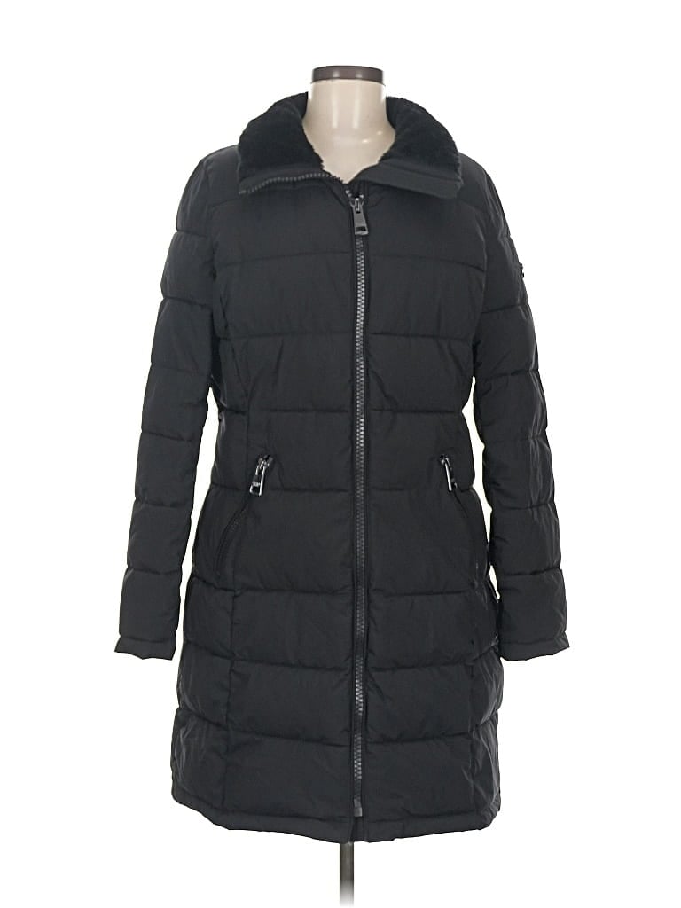 Pre-owned Andrew Marc Coat In Black