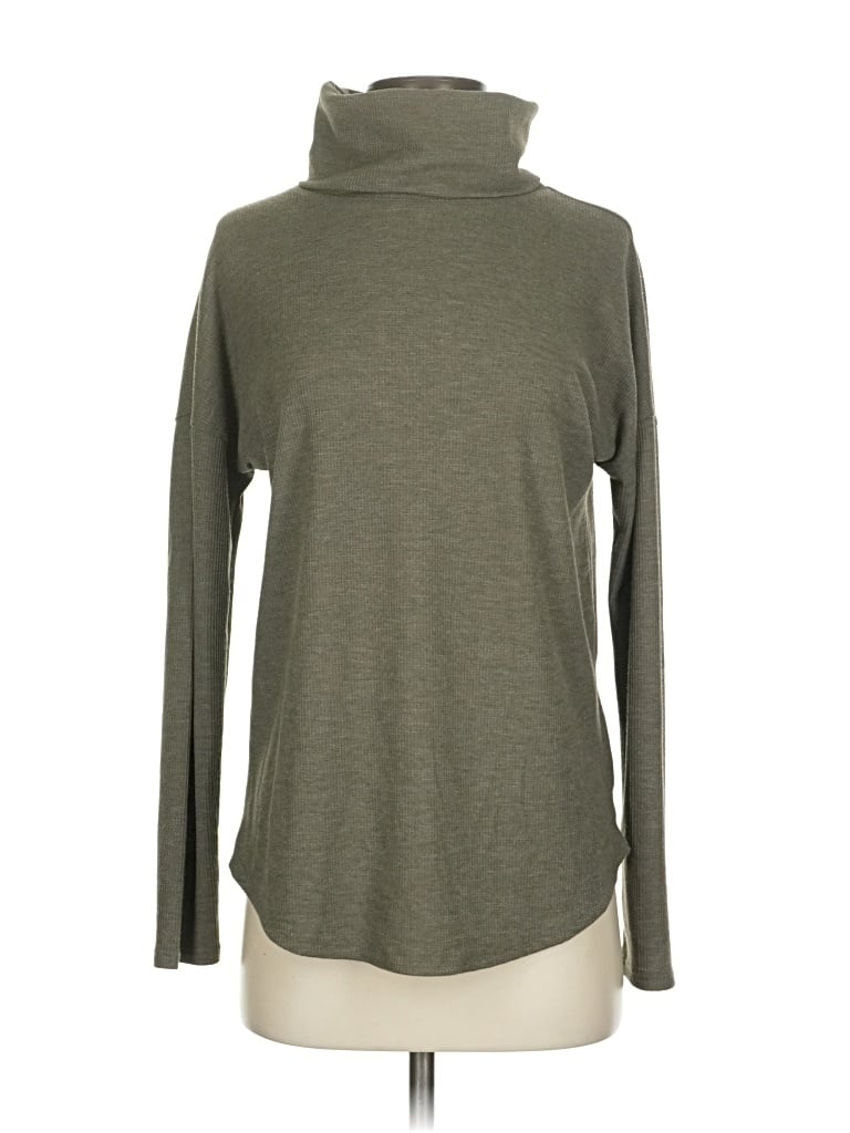 Pre-owned A New Day Turtleneck Sweater In Green