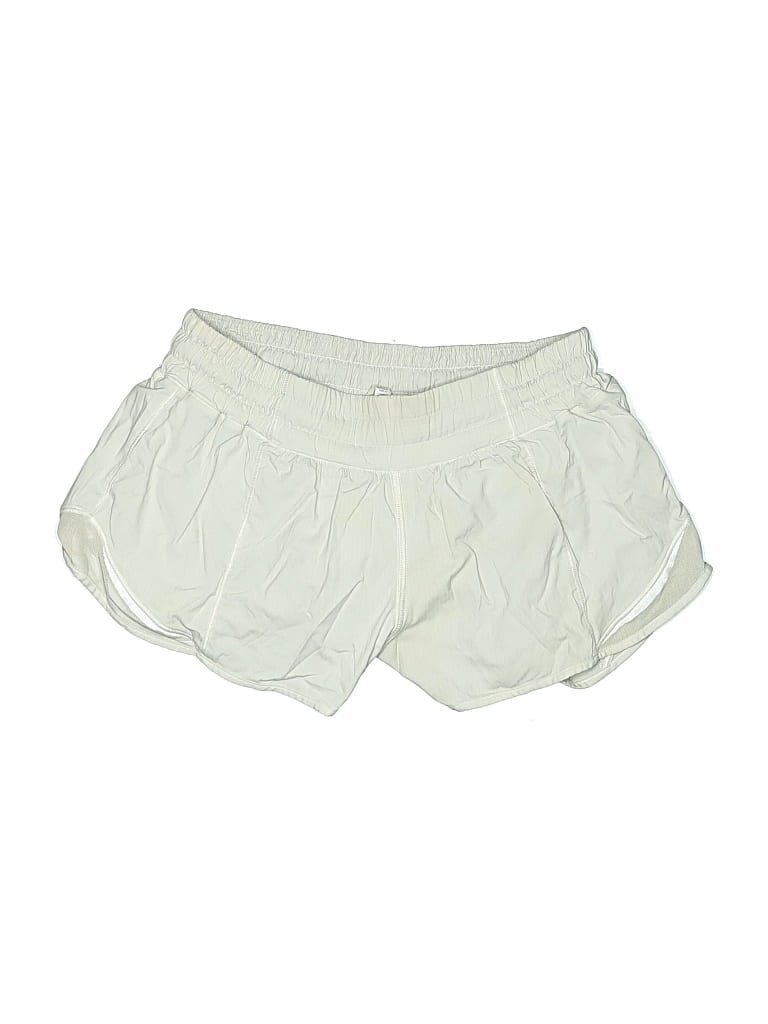 Pre-owned Lululemon Athletica Athletic Shorts In White