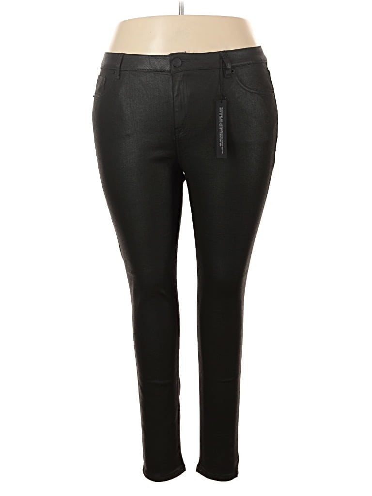 Pre-owned Lane Bryant Casual Pants In Black