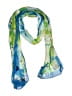 Assorted Brands 100% Polyester Blue Scarf One size - photo 1