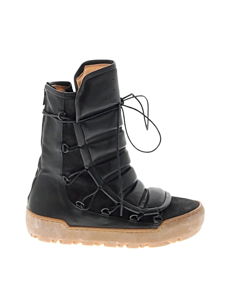 Pre-owned H&m Ankle Boots In Black
