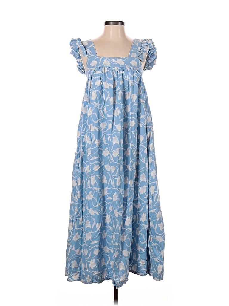 Pre-owned A New Day Casual Dress In Blue