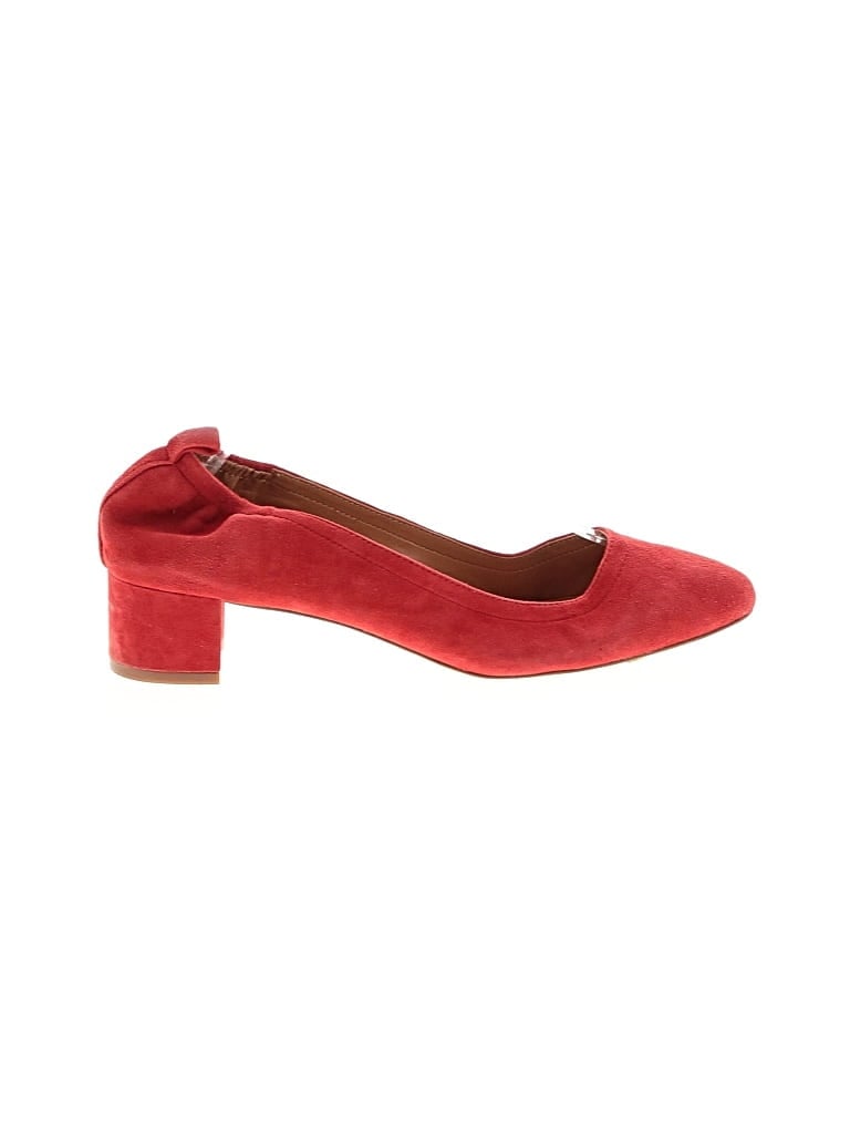 Pre-owned J. By J.crew Heels In Red