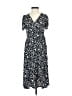 Muse Print Black Casual Dress Size XS - photo 1
