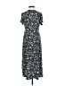 Muse Print Black Casual Dress Size XS - photo 2