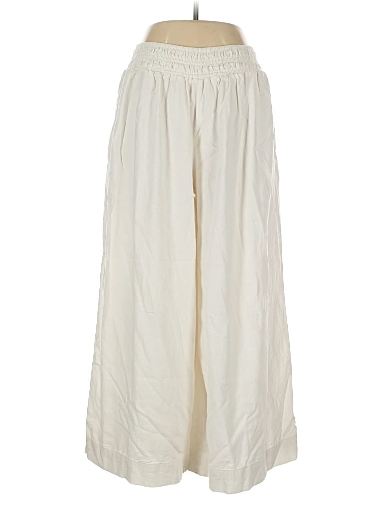 Pre-owned Old Navy Linen Pants In White