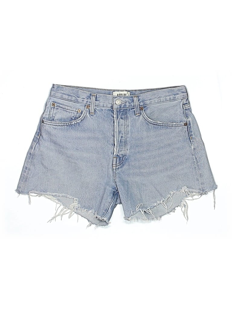 Pre-owned Agolde Denim Shorts In Blue