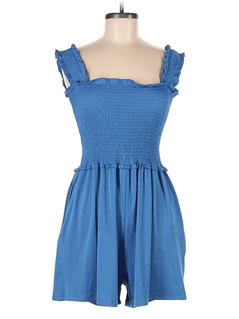 Pre-owned Unbranded Romper In Blue