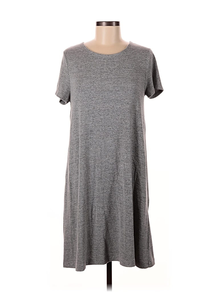 Pre-owned Gap Casual Dress In Gray
