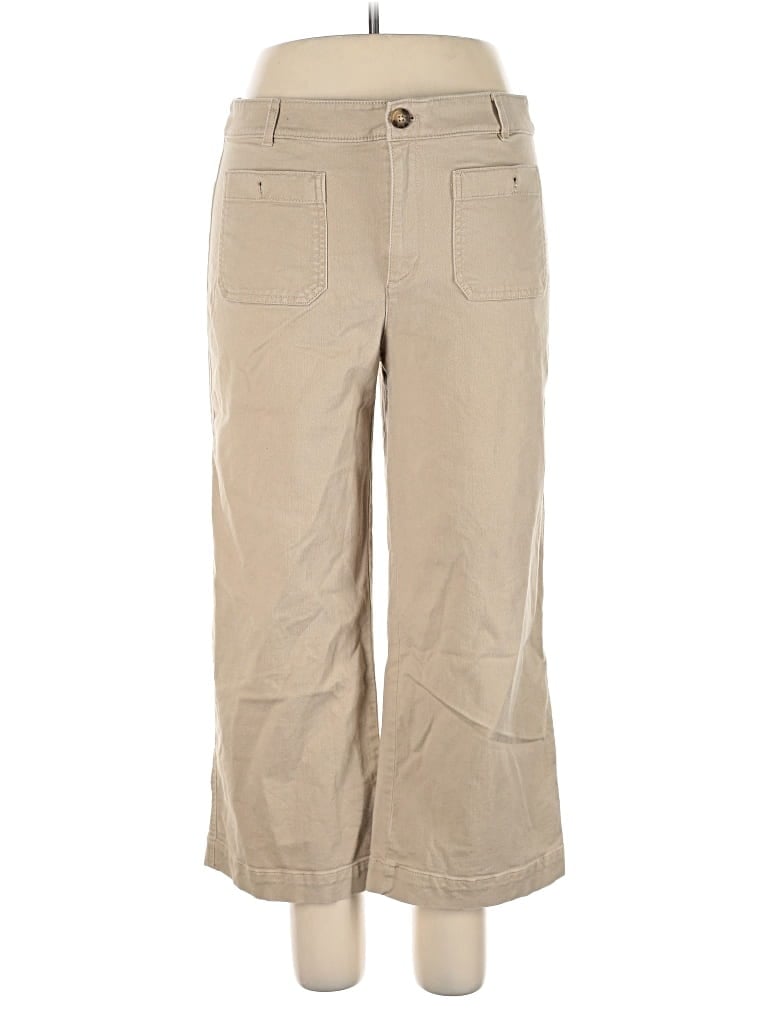 Pre-owned Ann Taylor Loft Khaki Pant In Brown