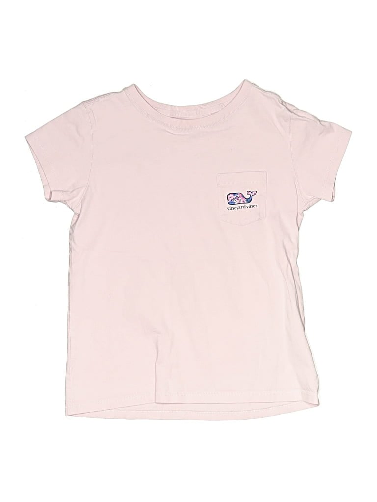 Pre-owned Vineyard Vines Kids' Short Sleeve T-shirt In Pink