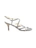 Stuart Weitzman Silver Heels Size 9 - photo 1