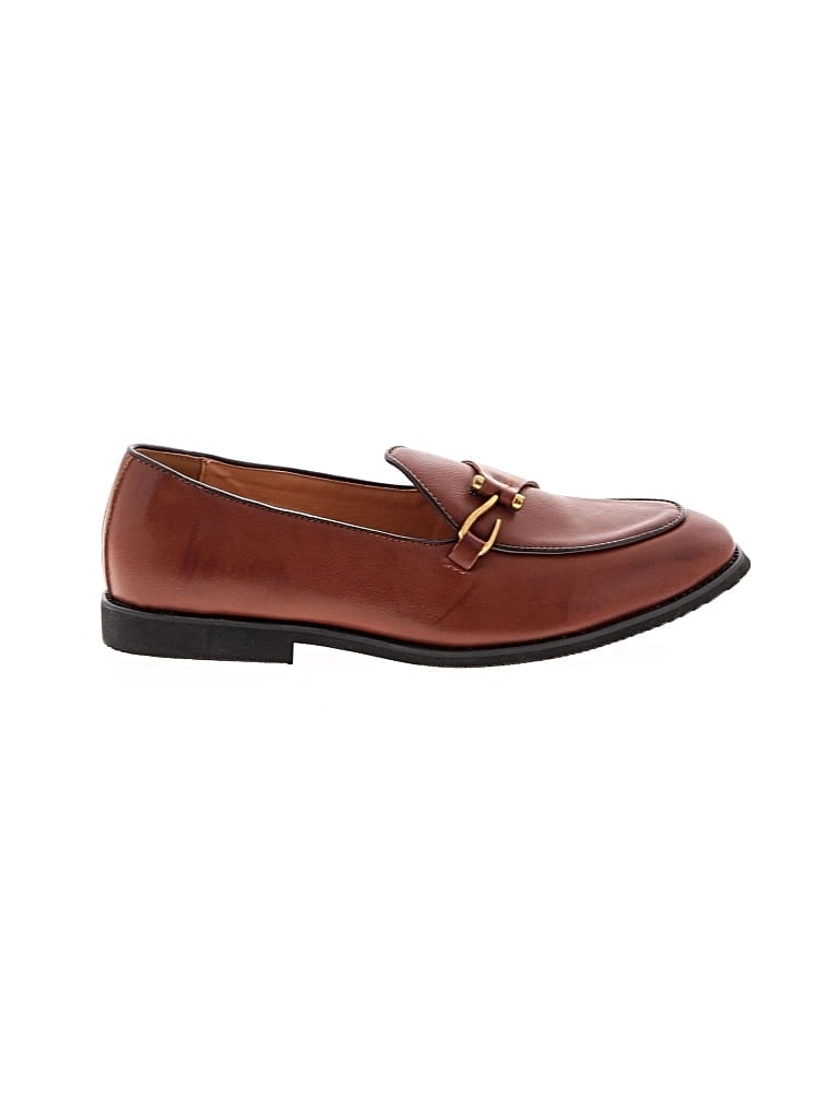 Pre-owned Unbranded Flats In Brown