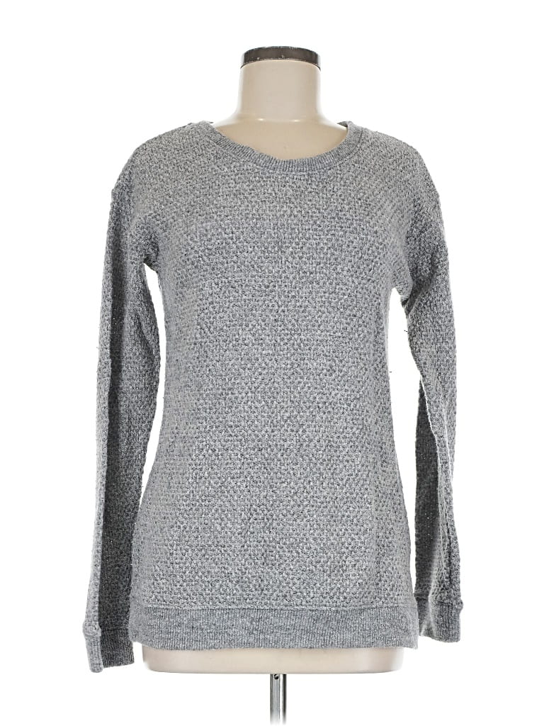 Pre-owned Uniqlo Pullover Sweater In Gray