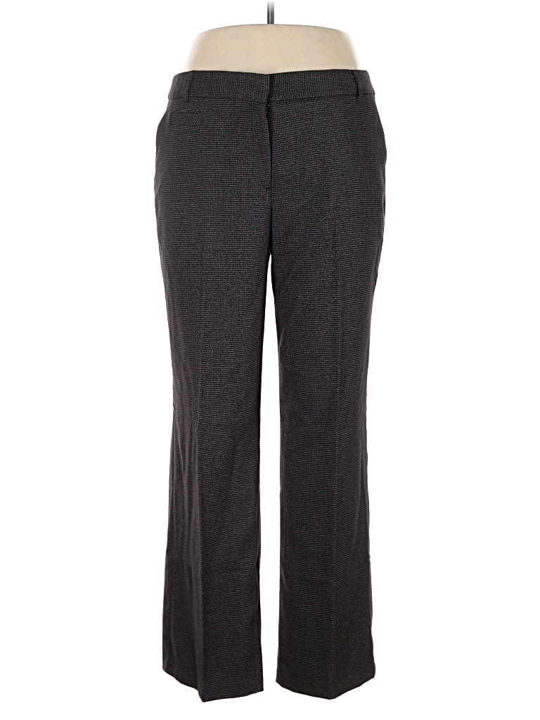 Pre-owned Van Heusen Dress Pants In Gray