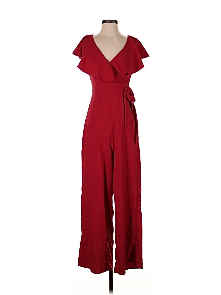 Pre-owned Miami Jumpsuit In Red