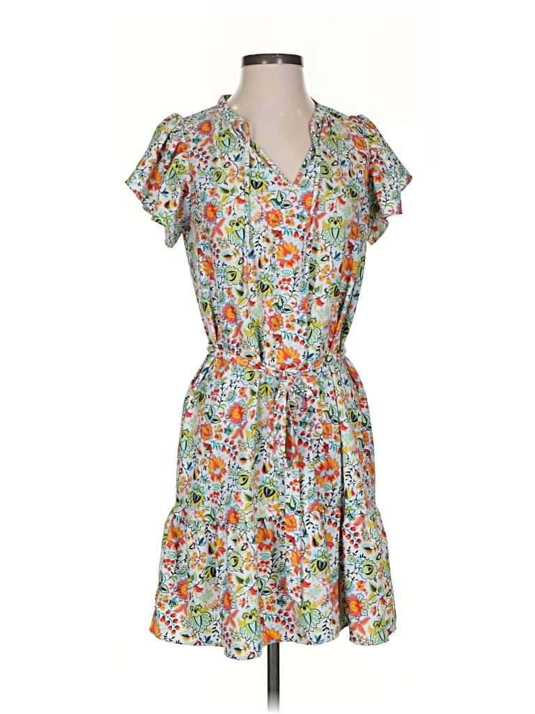 ANN TAYLOR FACTORY Pre-owned Casual Dress In Orange