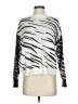 Rails Animal Print Silver Pullover Sweater Size XS - photo 1