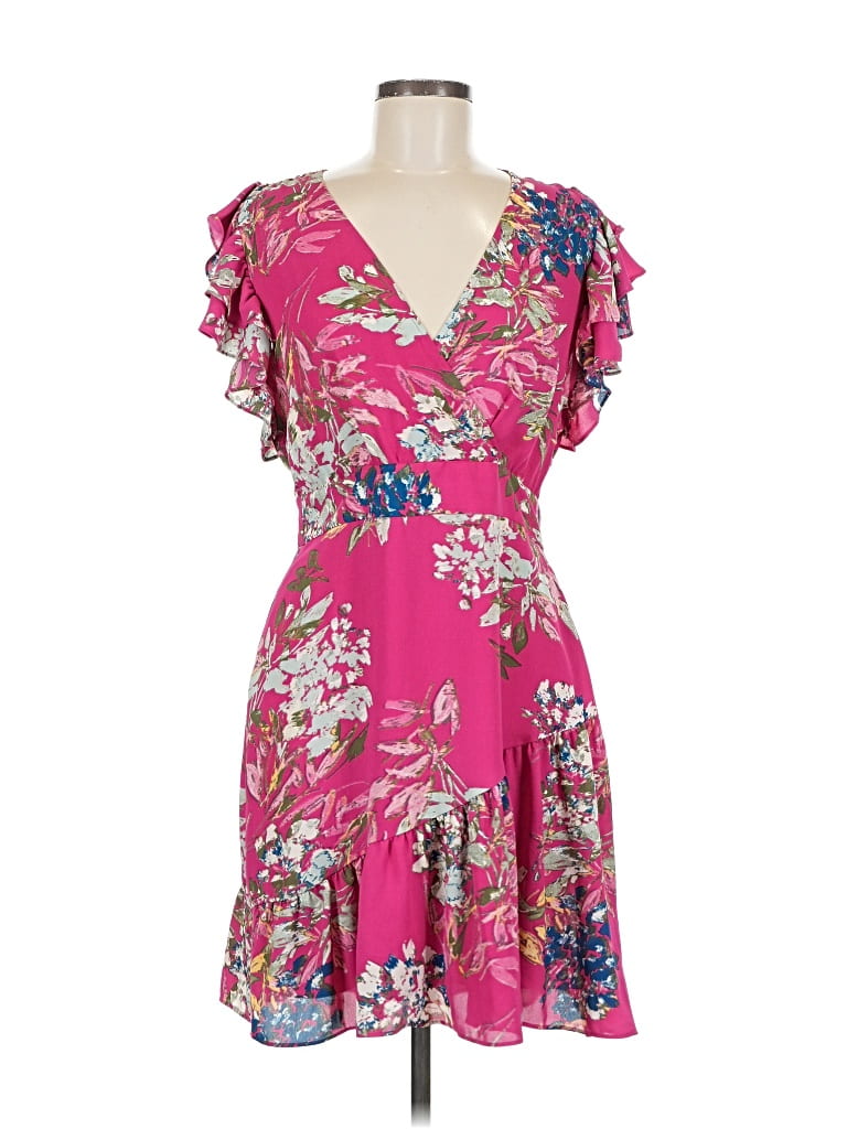 Pre-owned Rachel Rachel Roy Cocktail Dress In Pink