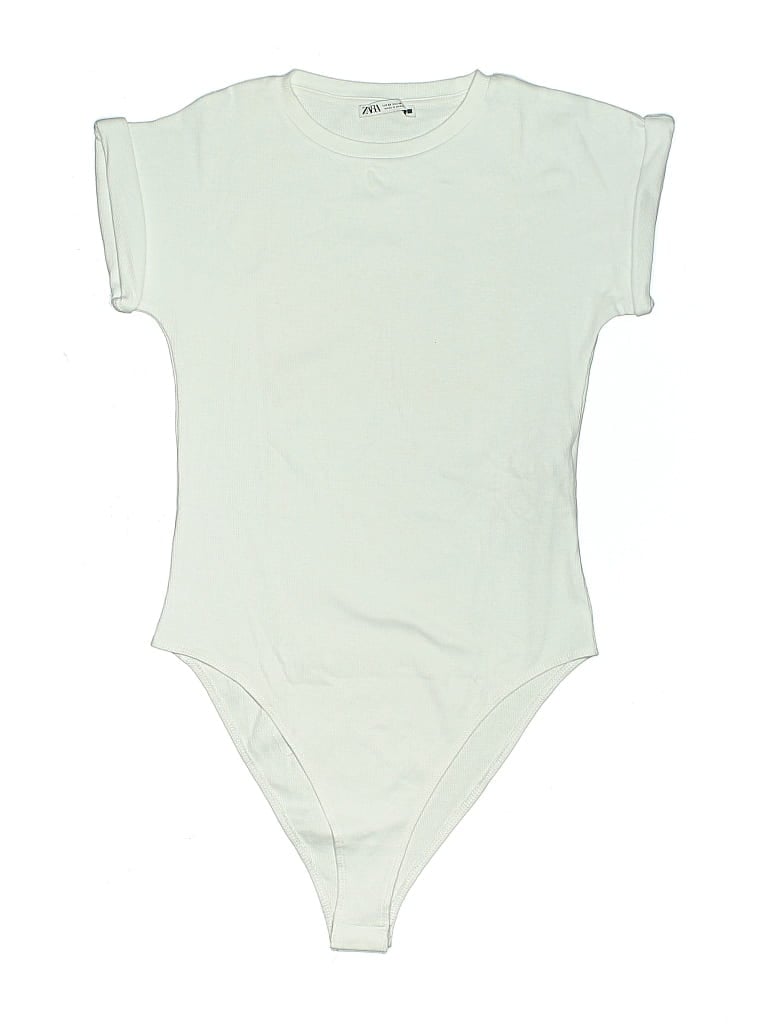 Pre-owned Zara Bodysuit In Green