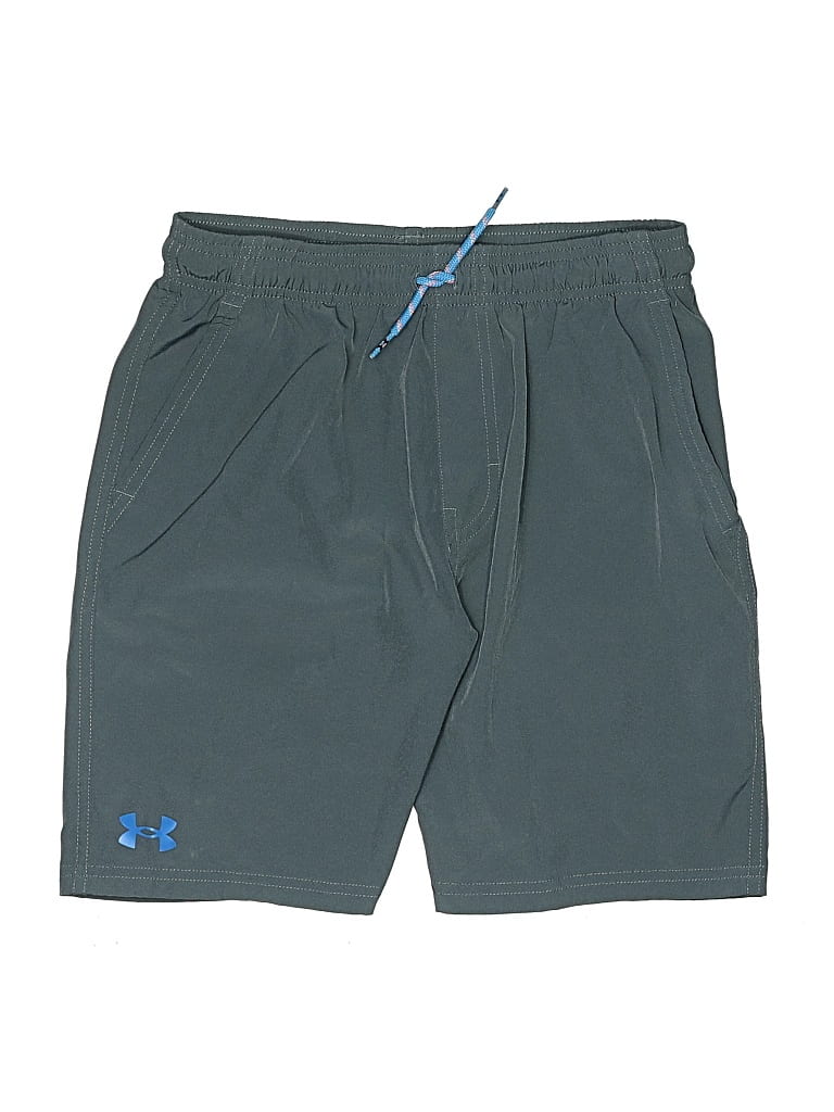 Pre-owned Under Armour Kids' Athletic Shorts In Green