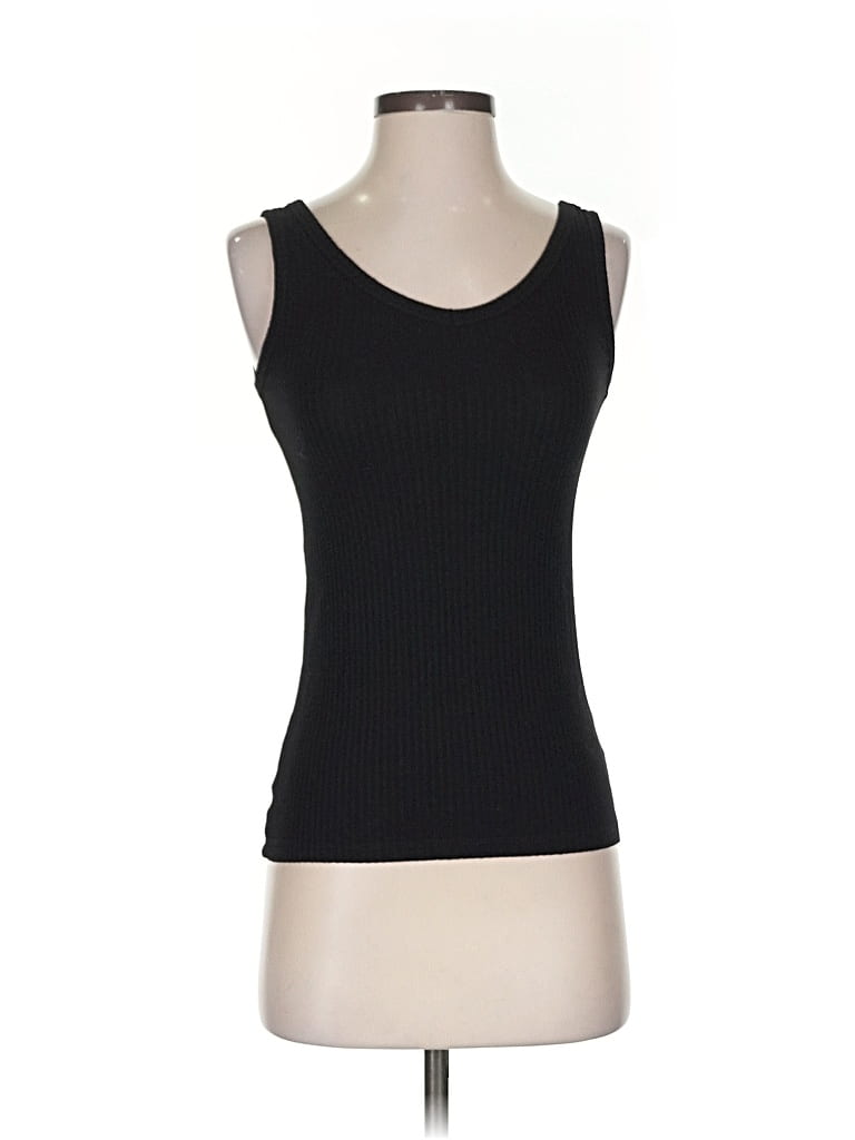 Pre-owned Rachel Zoe Tjx Tank Top Black Strapless Neckline Tops